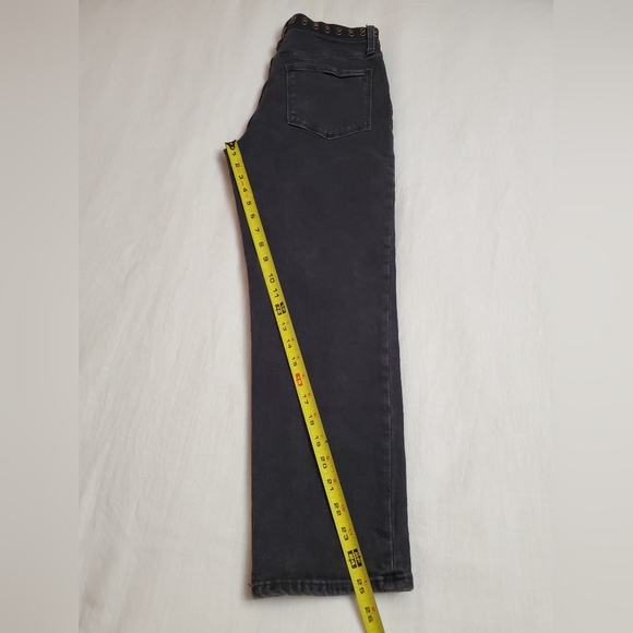 Madewell Classic Straight Jeans In Lunar Wash Grommet Edition Size 27 Retro - Picture 14 of 14